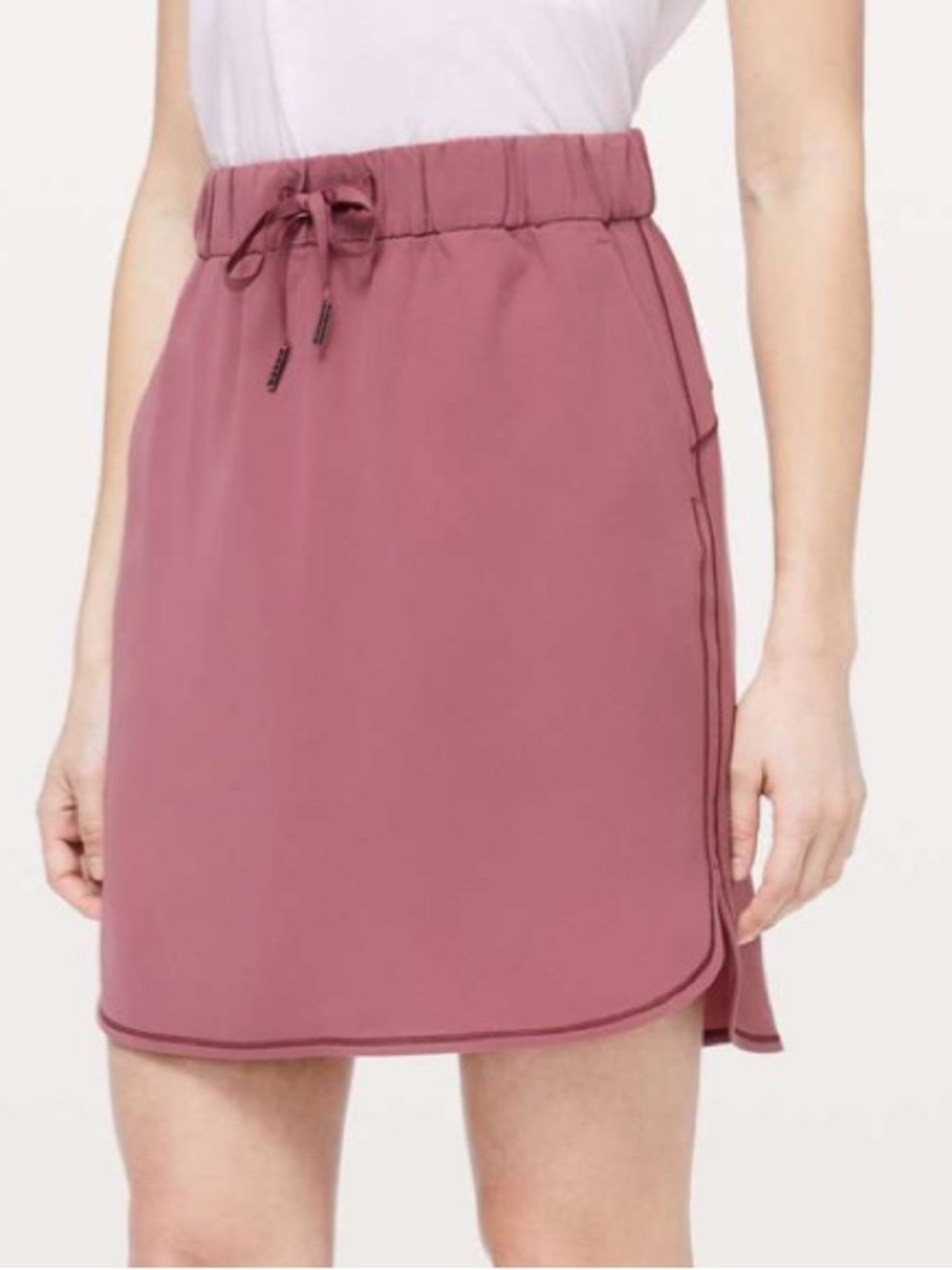 Lululemon On The Fly Skirt *Woven Misty Merlot
